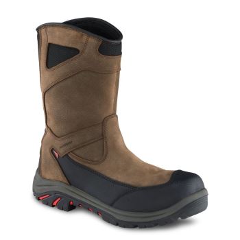 Red Wing Tradesman 10-inch Waterproof Safety Toe Pull-On Wandelschoenen Heren Bruin/Zwart - 4250